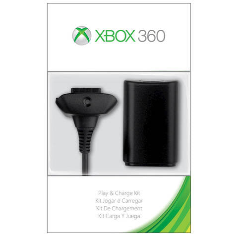 Play & Charge Cables With Batter (XBOX 360)