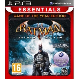 Batman: Arkham Asylum (Game of the Year Edition - PS3 Essentials)