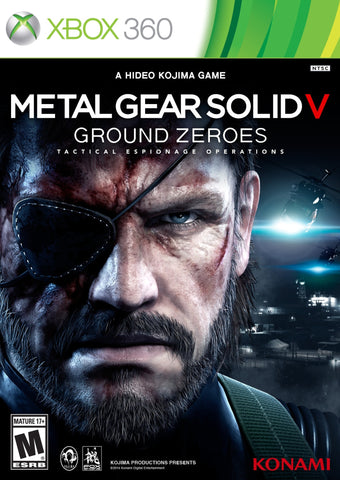 Metal Gear V: Ground Zeroes (XBOX 360)