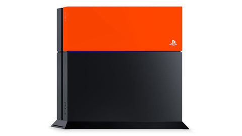 PS4 Custom Faceplate Neon Orange